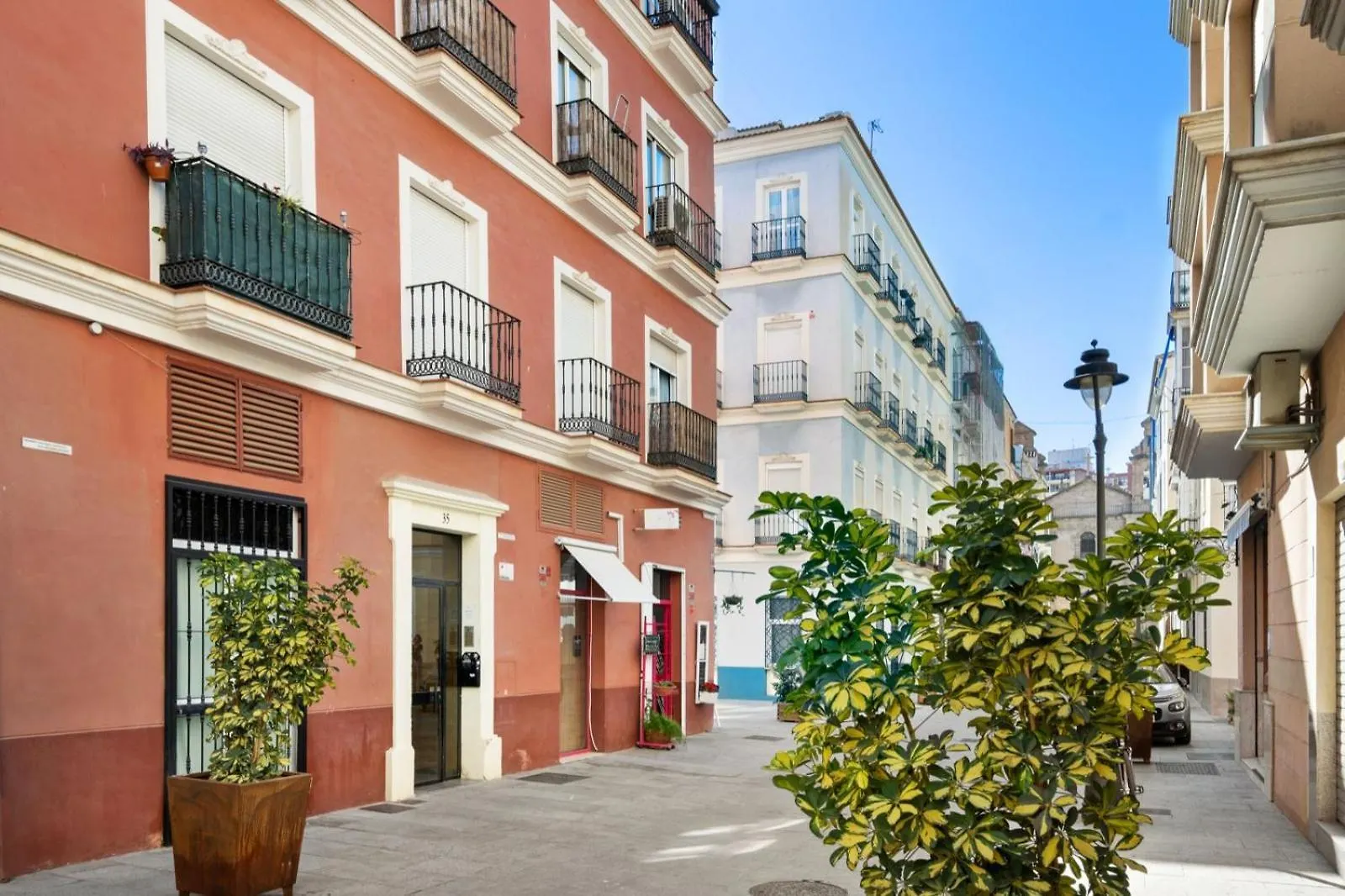 アパート Apartamento Terraza Privada 2D Malaga Centro