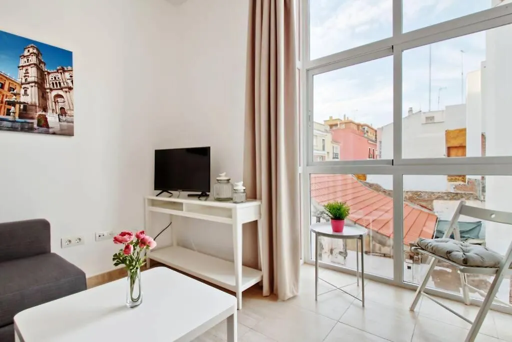 Apartamento Terraza Privada 2D Malaga Centro Spain