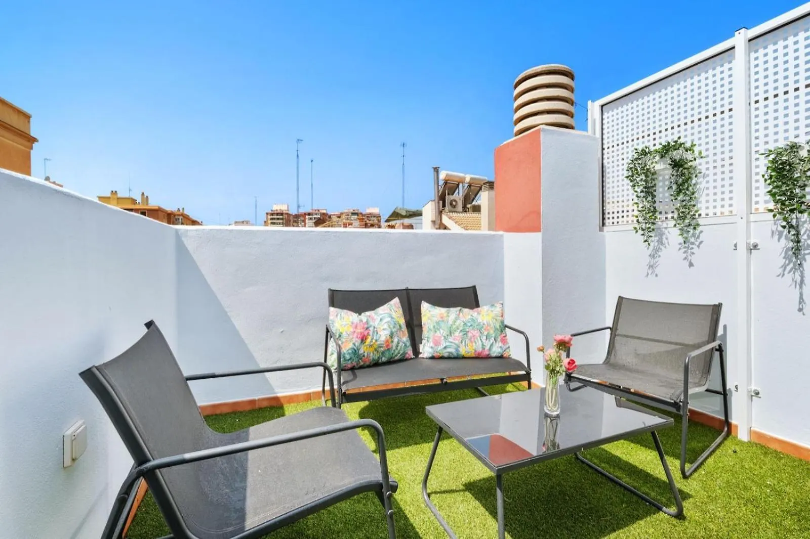 Apartamento Terraza Privada 2D Malaga Centro Apartment