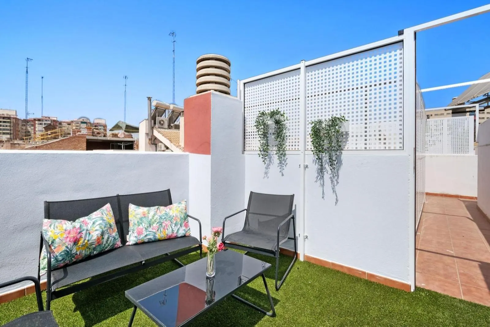 Apartamento Terraza Privada 2D Malaga Centro
